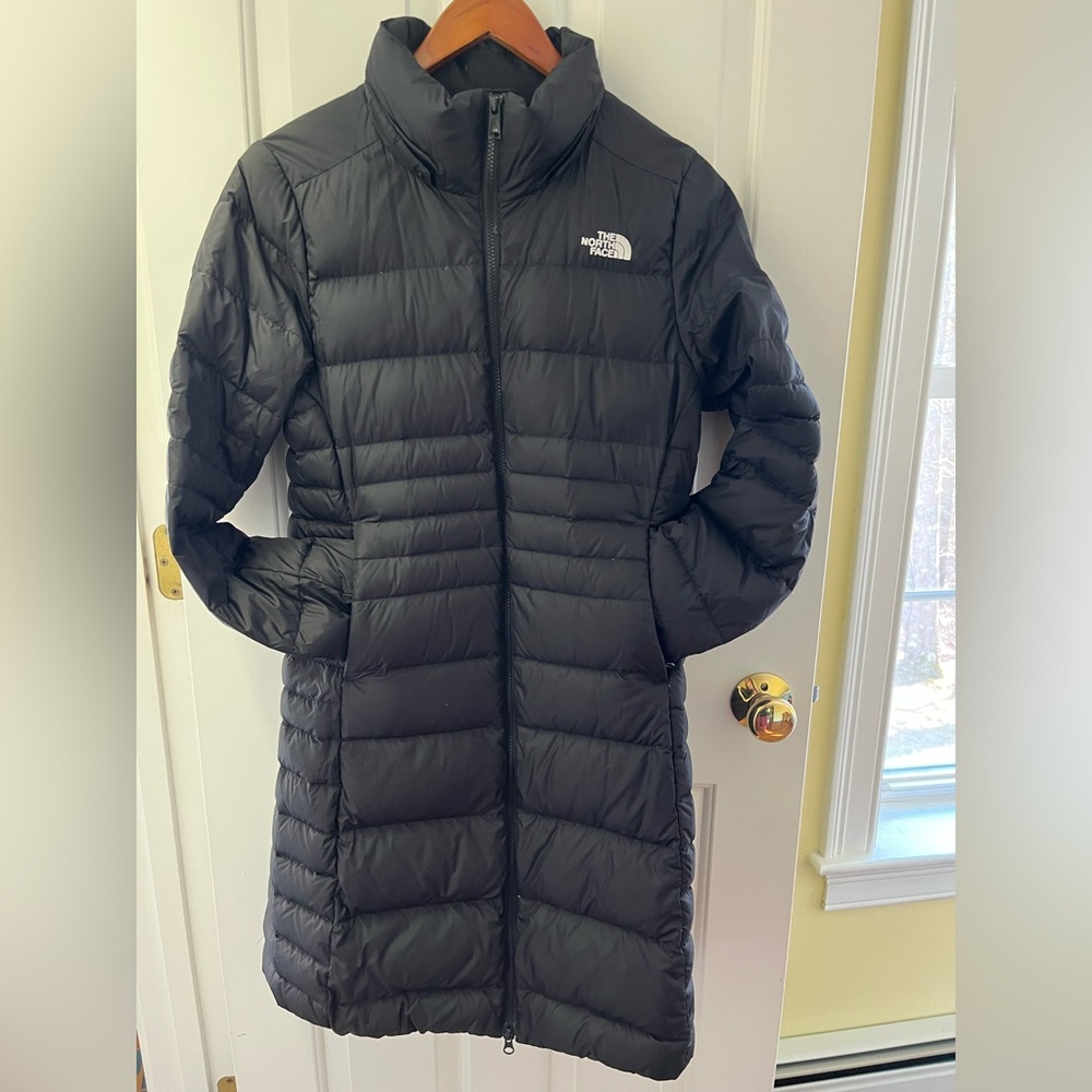 The North Face Women's Long Black Puffer Jacket